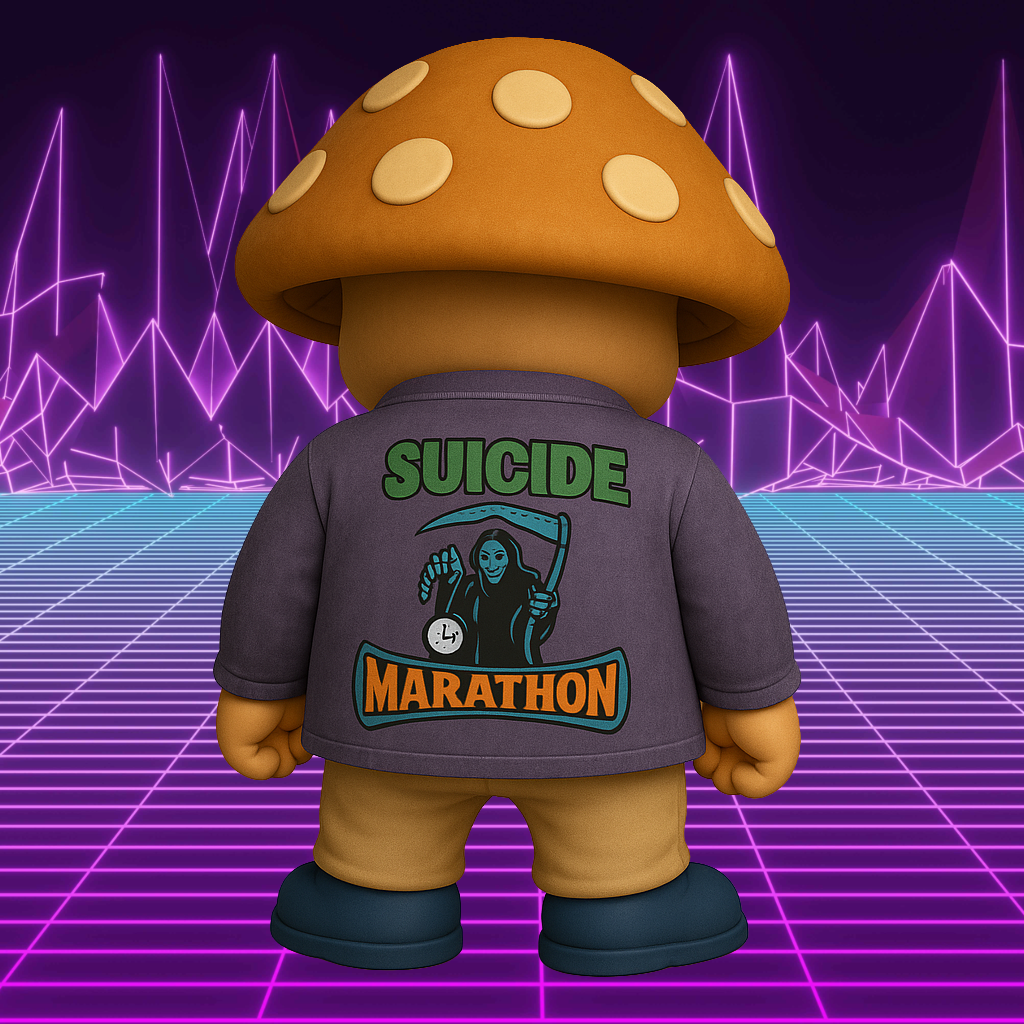 Oversized Suicide Marathon Purp:)