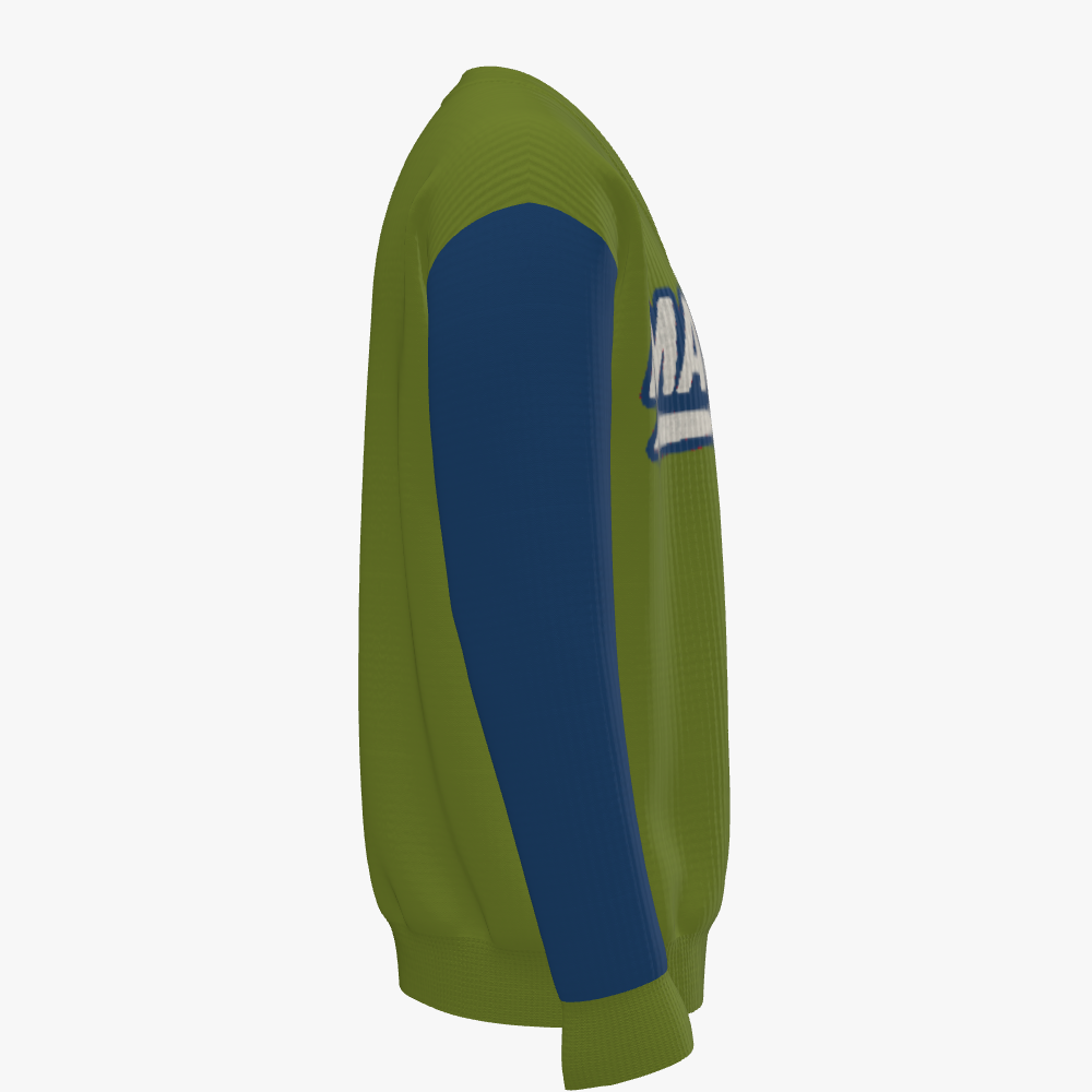 Men's Oversized V Neck Pullover