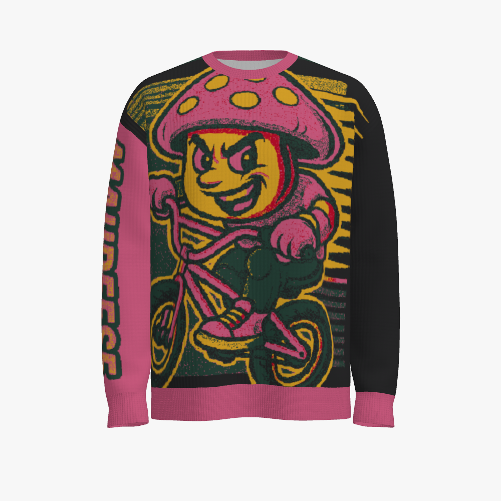 Men's Oversized Crew Neck Pullover