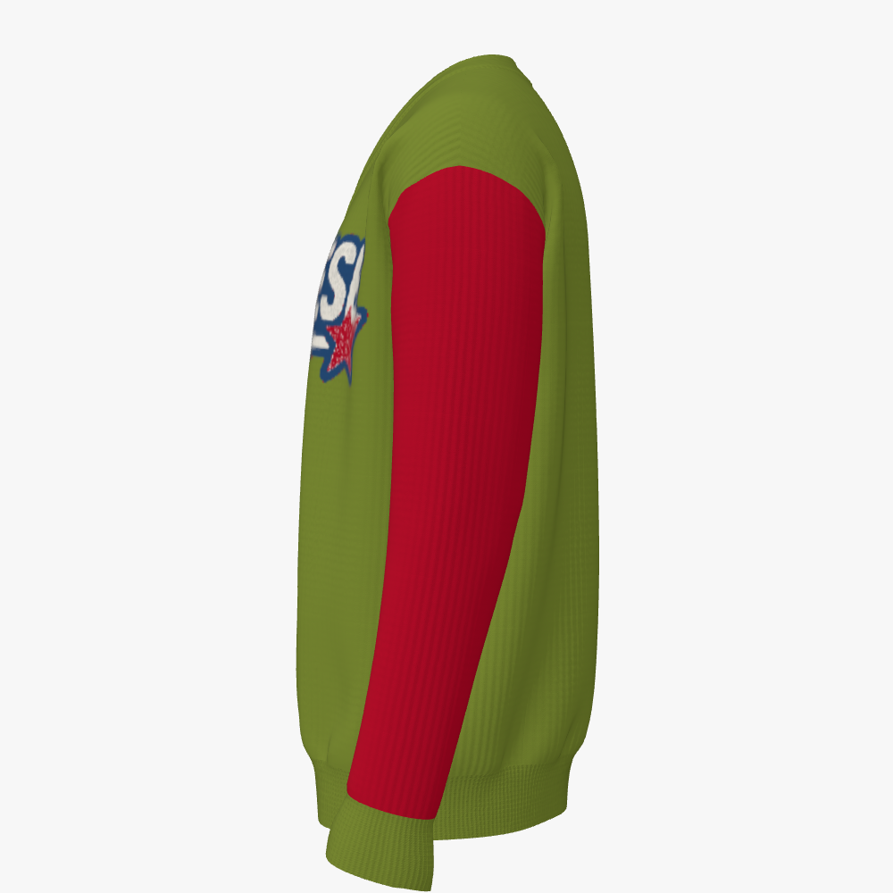 Men's Oversized V Neck Pullover